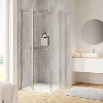 600-1300 mm, Alu-Natur, Bella (Chinchilla-Struktur), versiegelt, Anschlag: links