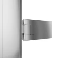 Scharnier: Pendelscharnier „Eckig an Profil“ - Schwarz