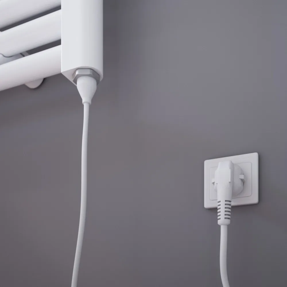 Schulte Heizkörper in der Farbe Alpinweiß (04), steckerfertig