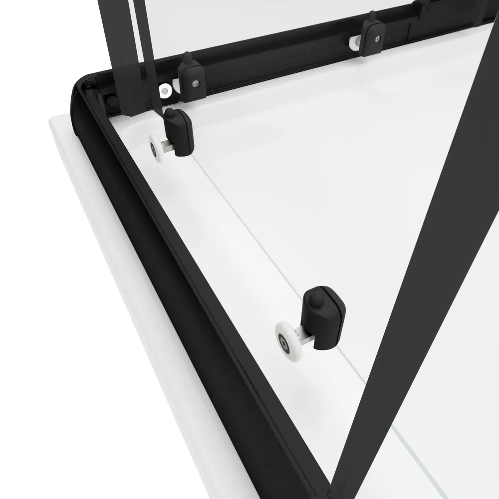 750-900x750-900 mm, 1800 mm, Mattschwarz, Depoli Light