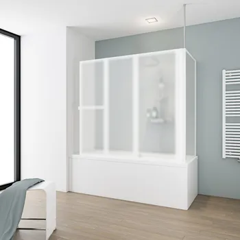 700 mm, 1400 mm, 04 - Alpinweiß, Softline hell (Kunstglas)