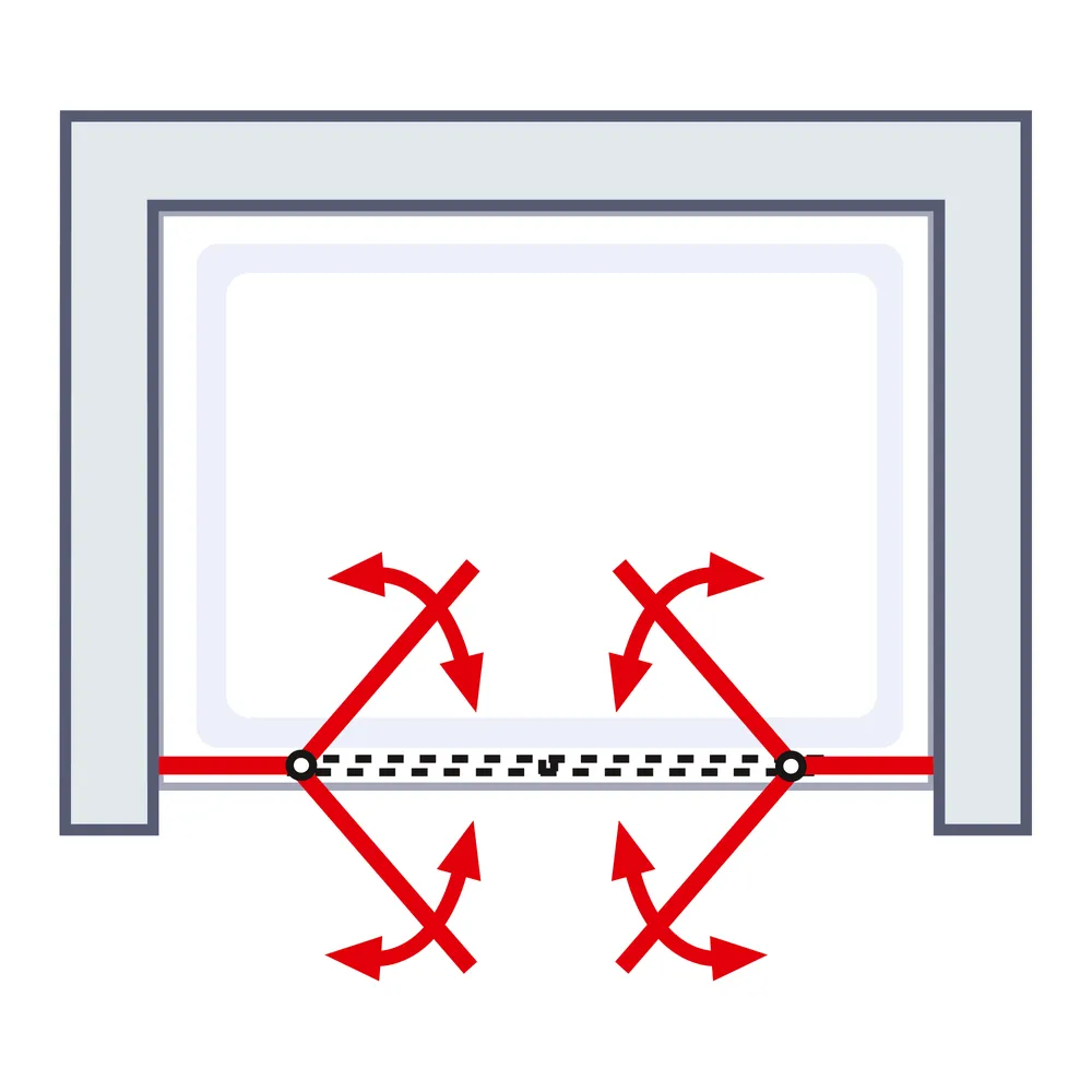 1200-2000 mm, Alu-Natur, Klar hell