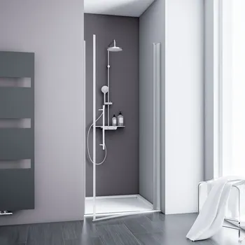 800 mm, 1920 mm, Alu-Natur, Klar hell, Anschlag: rechts / links