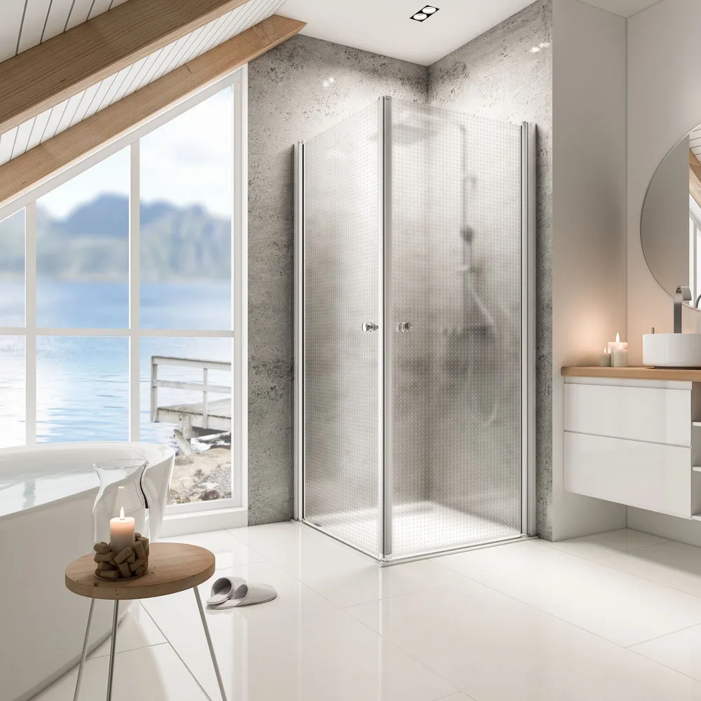 1000x1000 mm, 2000 mm, Alu-Natur, Carré, versiegelt