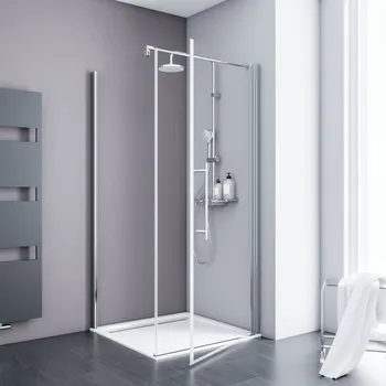 800x800 mm, 1920 mm, Chromoptik, Klar hell