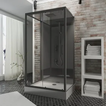 850x1150 mm, 2150 mm, Mattschwarz, Klar hell