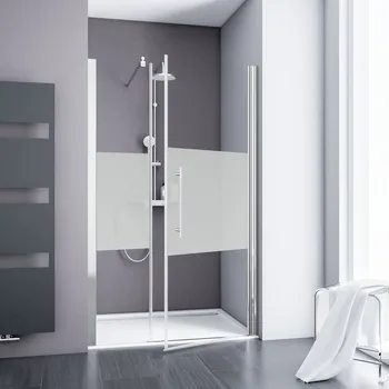 750-1800 mm, Chromoptik, Dezent, versiegelt, Anschlag: rechts