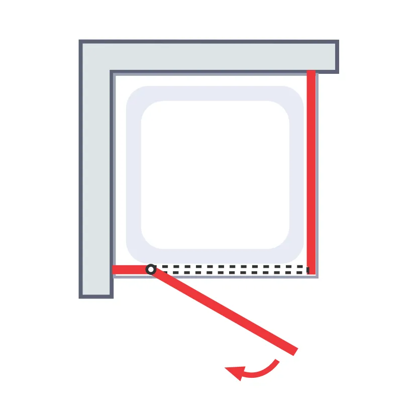 707-827 mm, 1850 mm, Chromoptik, Klar hell