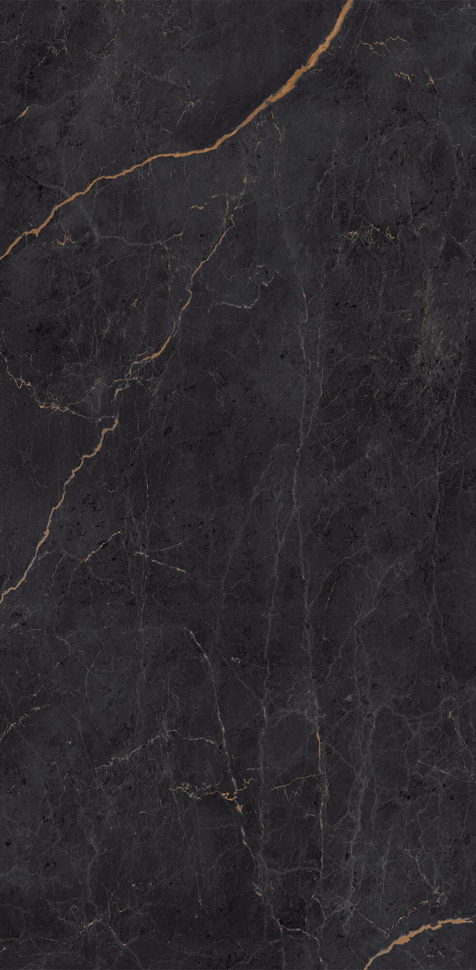 Sonderposten - Duschrückwand - Stein Marmor Anthrazit Kupfer (841), Softtouch Oberfläche