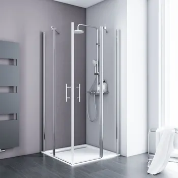 900x800 mm, 1920 mm, Chromoptik, Klar hell