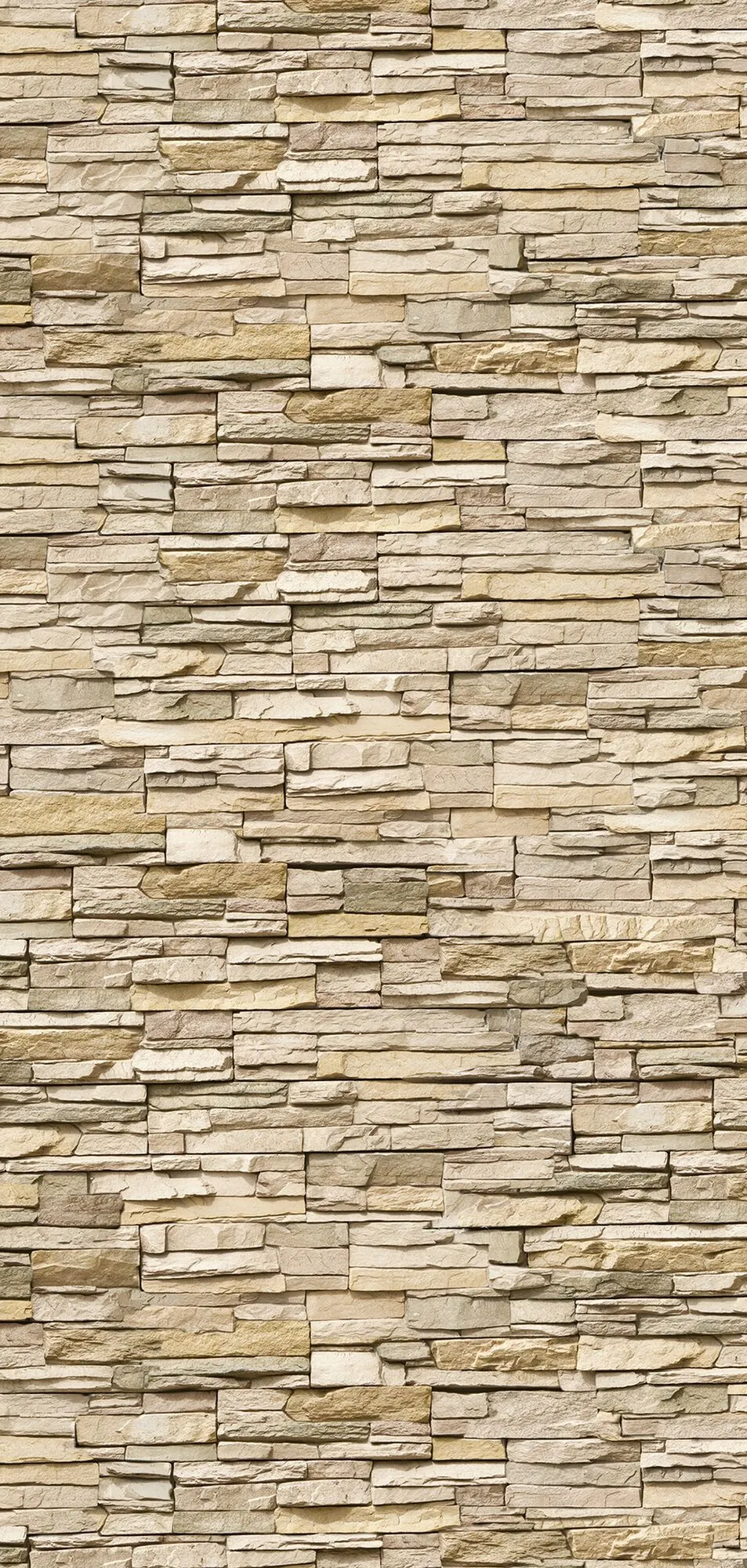 Sonderposten - Duschrückwand - Stein Verblender hell (606), matte Oberfläche