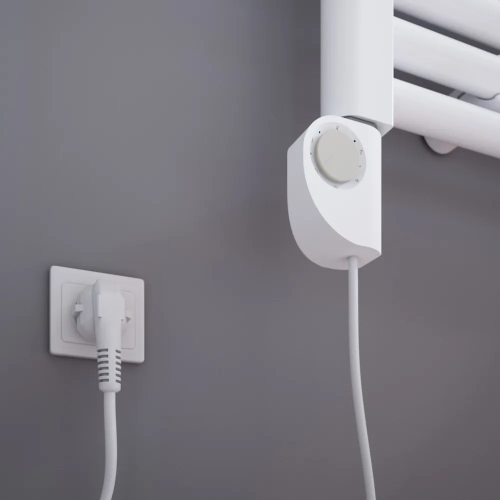 Schulte Heizkörper München in der Farbe 04 Alpinweiß, steckerfertig