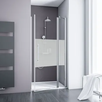 1400 mm, 1920 mm, Chromoptik, Dezent, versiegelt, Anschlag: rechts / links