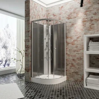 850x850 mm, 2250 mm, Alu-Natur, Klar hell