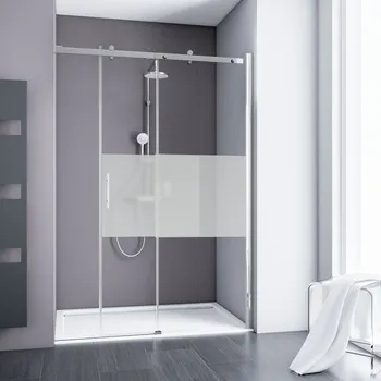 1200 mm, 2000 mm, Chromoptik, Dezent, Festelement: rechts