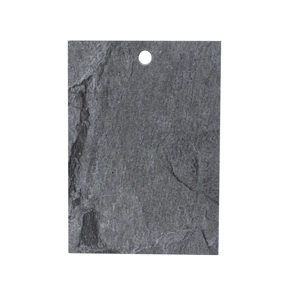 Musterplättchen Dekor, Stein Schiefer