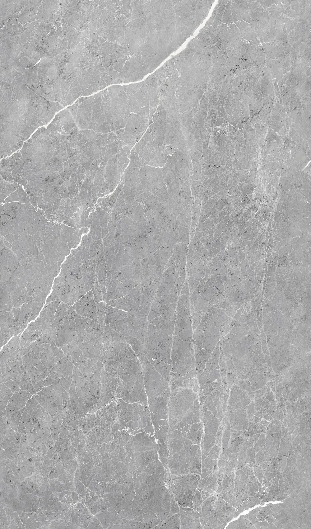 Moderne Duschrückwand der SCHÖNER-WOHNEN-Kollektion in 1500 x 2550 mm mit seidenweicher Oberfläche und natürlichem Farbspiel. Artikel: Silberhauch