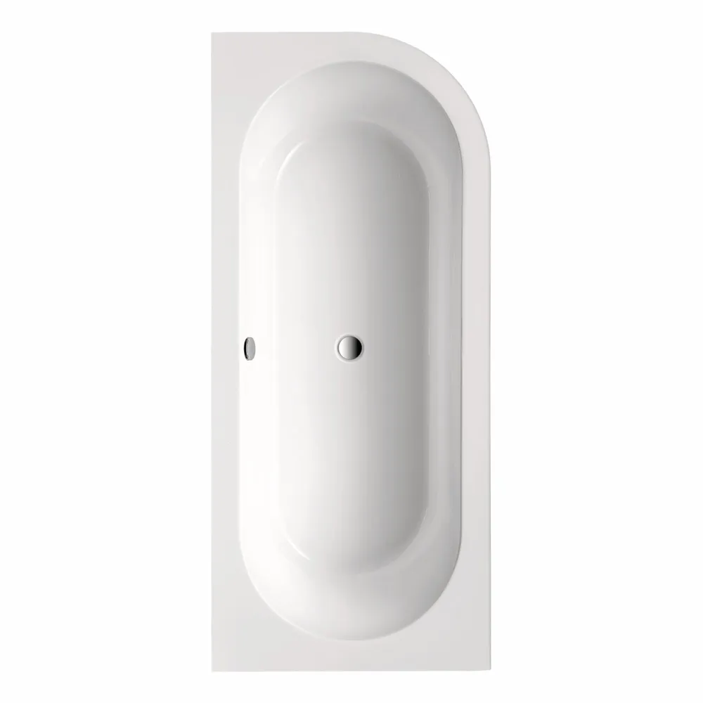 Badewanne Lago Canto in weiß Freisteller