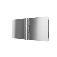 Scharnier: Eckig, abgerundet - Verchromt