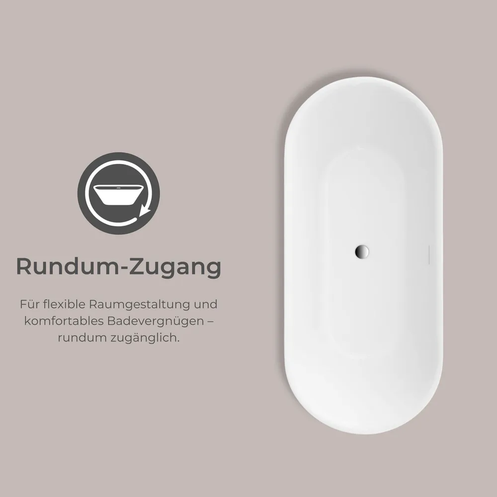 Schulte Badewanne Isla Rundum Zugang