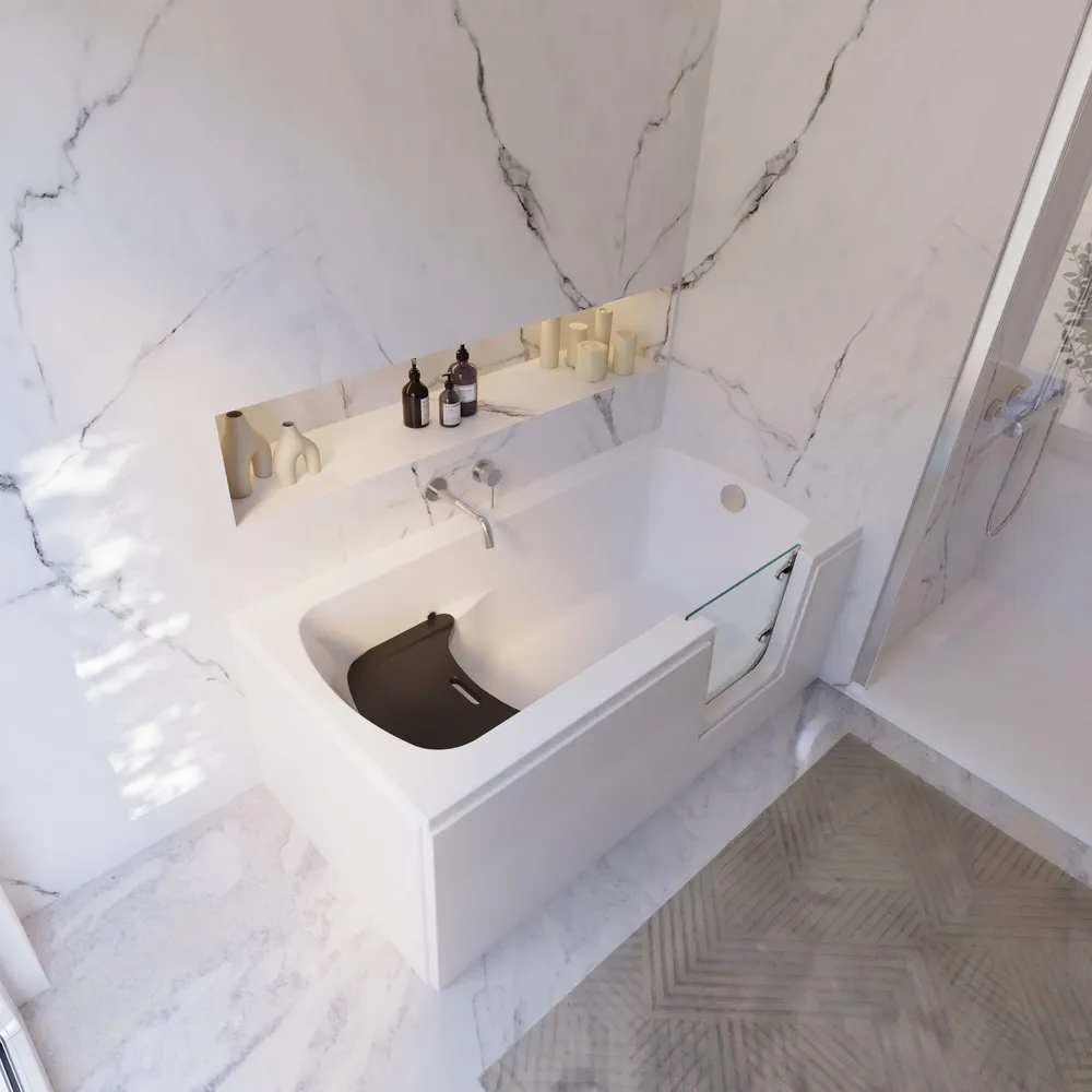 Badewanne Q1 - rechte Perspektive