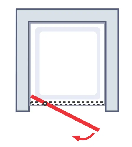 800 mm, 2000 mm, Alu-Natur, Klar hell, Anschlag: links