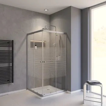 750-900x750-900 mm, 1750 mm, Silberfarben, Querstreifen