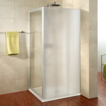 900 mm, 1850 mm, Alpinweiß, Softline hell (Kunstglas)